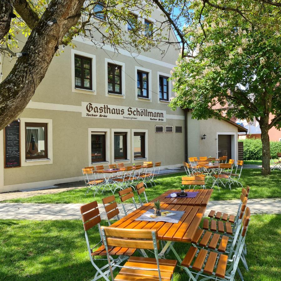 Gasthaus Schoellmann Feuchtwangen Extérieur photo