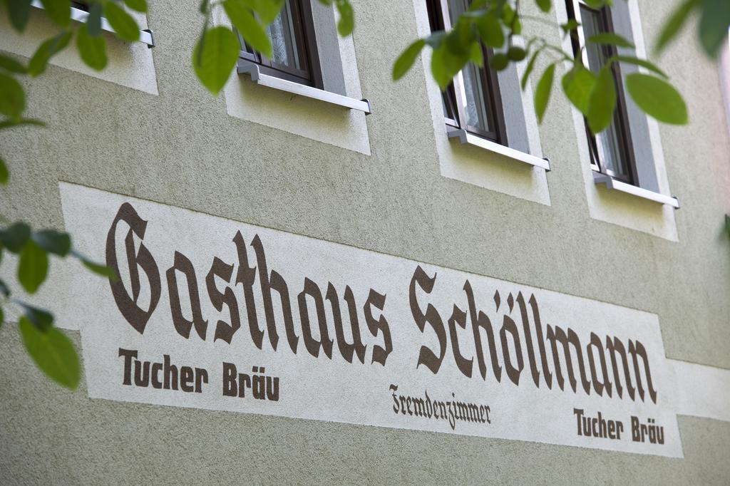 Gasthaus Schoellmann Feuchtwangen Extérieur photo