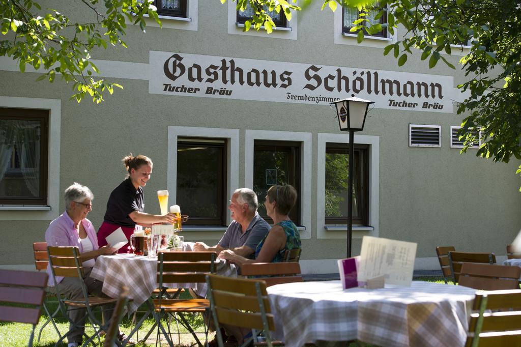 Gasthaus Schoellmann Feuchtwangen Extérieur photo